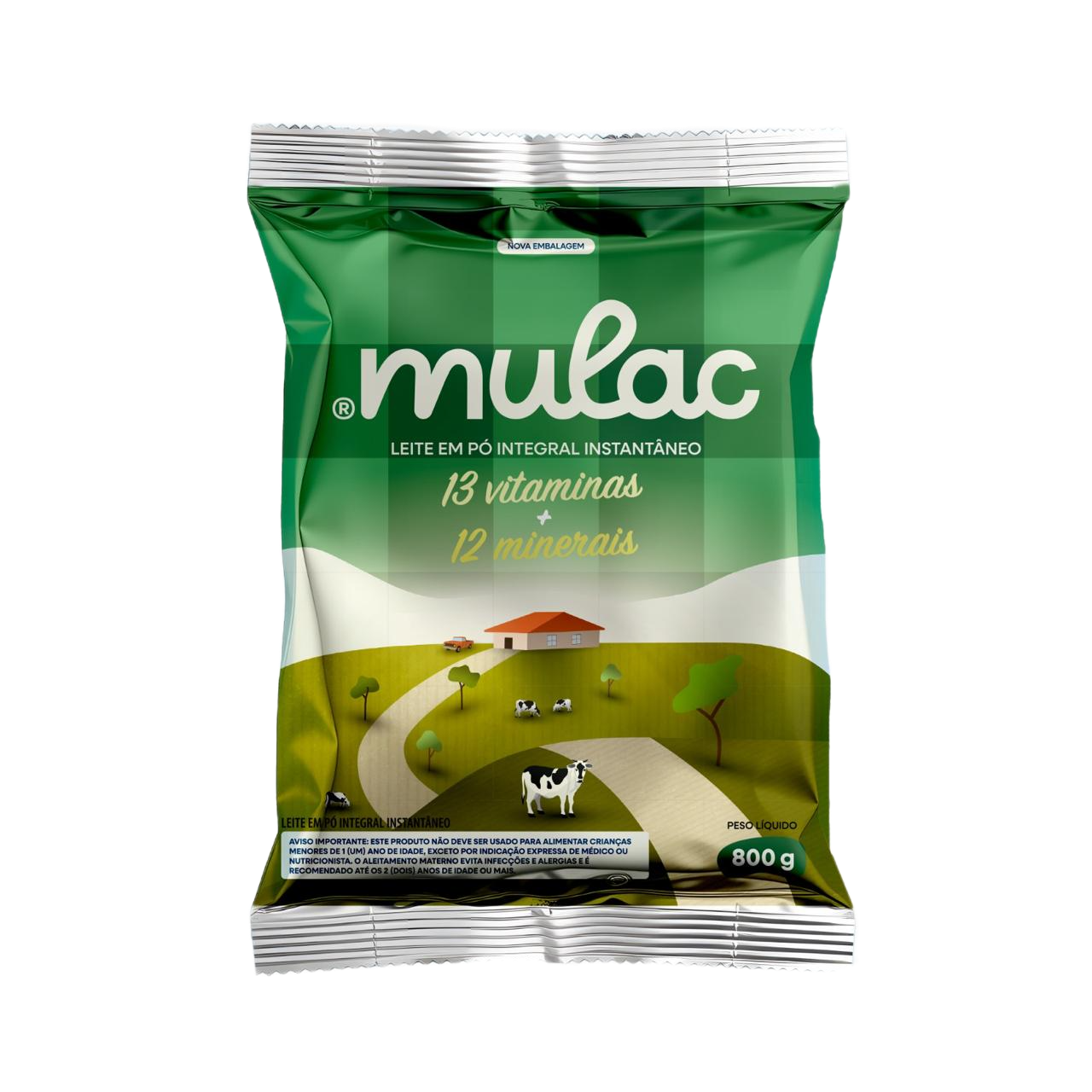 Leite Integral Instantâneo Enriquecido 800g