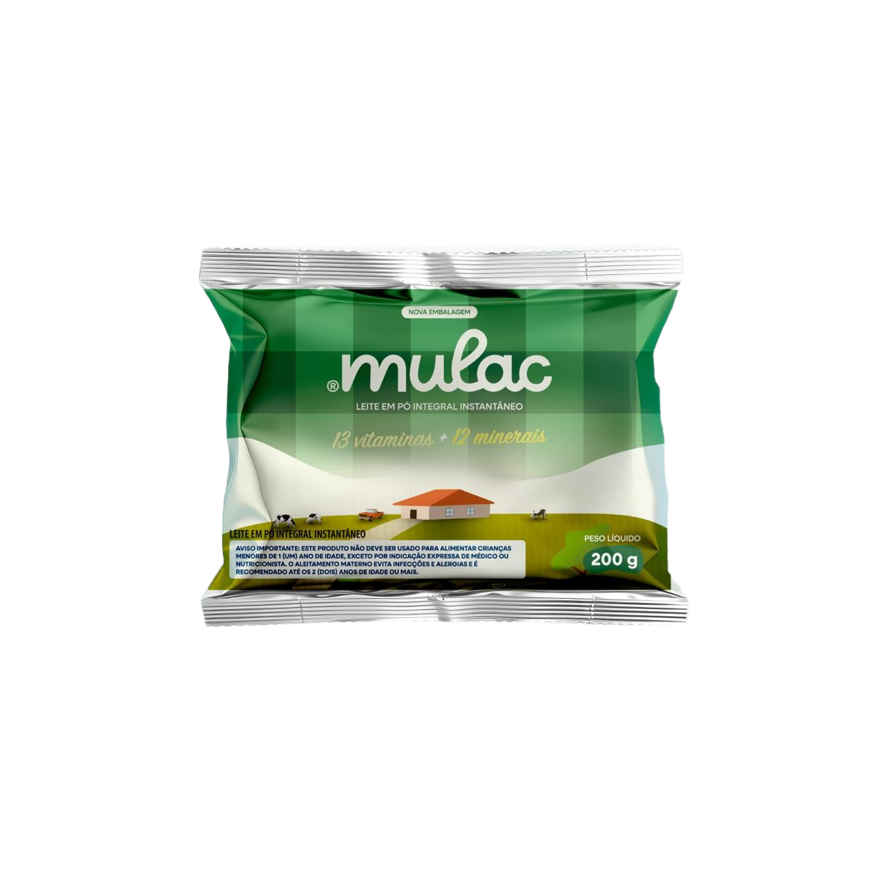 Leite Integral Instantâneo Enriquecido 200g