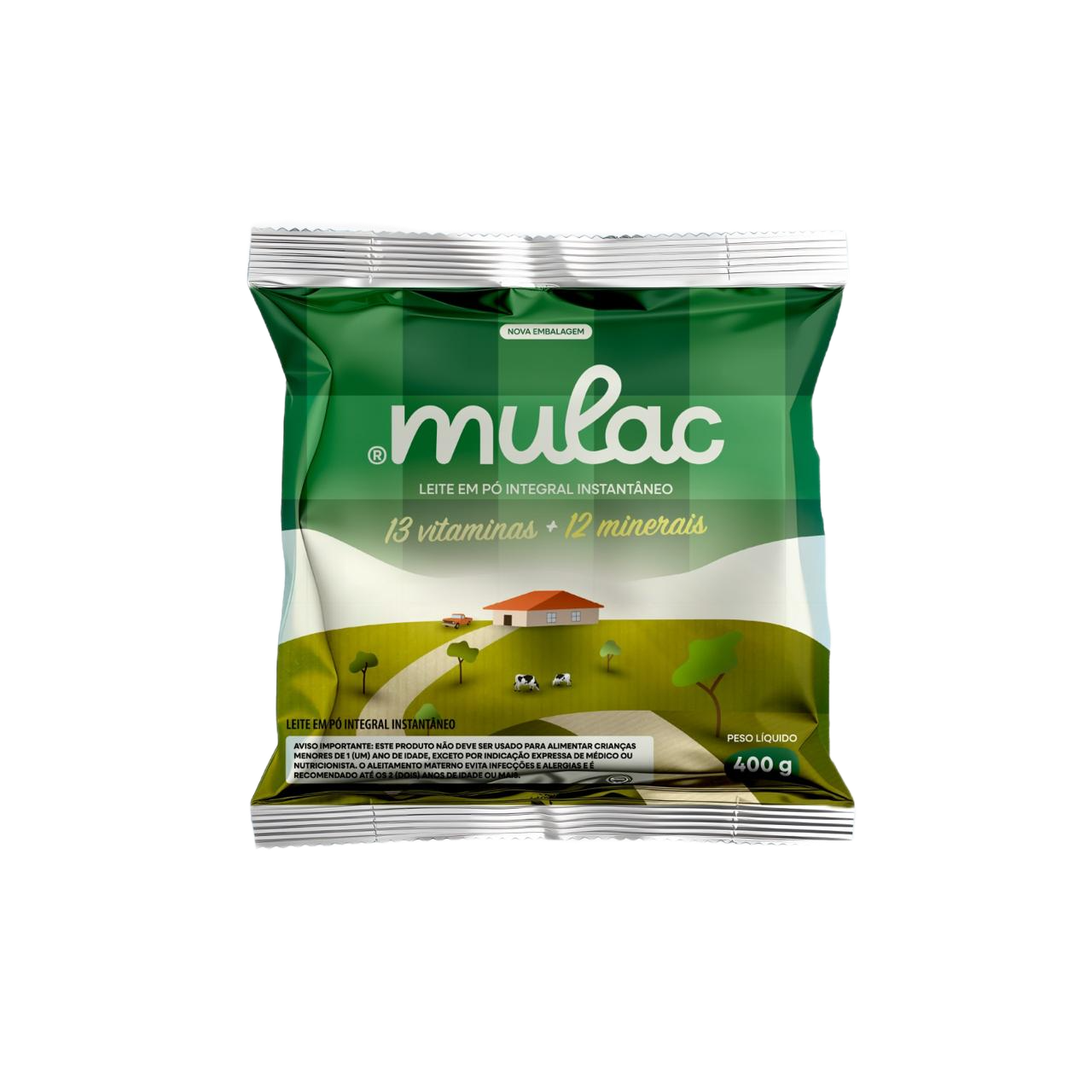 Leite Integral Instantâneo Enriquecido 400g